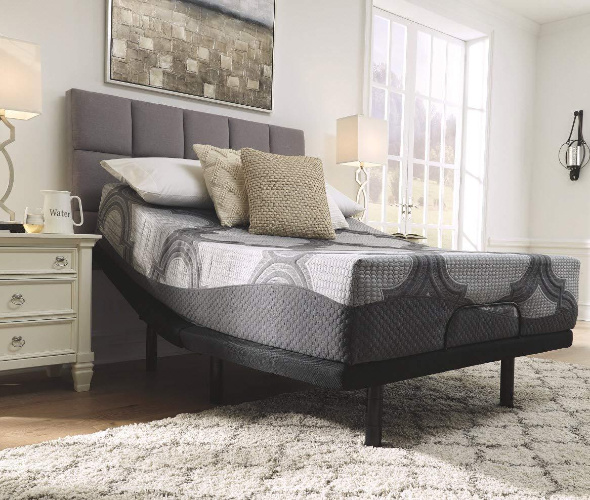 Queen Size Gray Hybrid Mattress with Gel Memory Foam