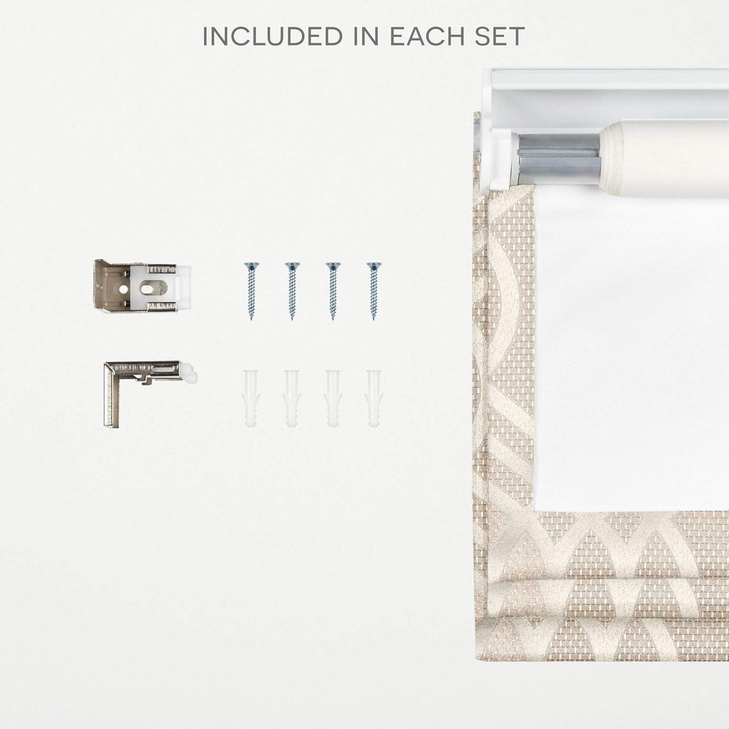 Amalgamated Textiles Exclusive Home Prague Trellis 100% Blackout Roman Shade