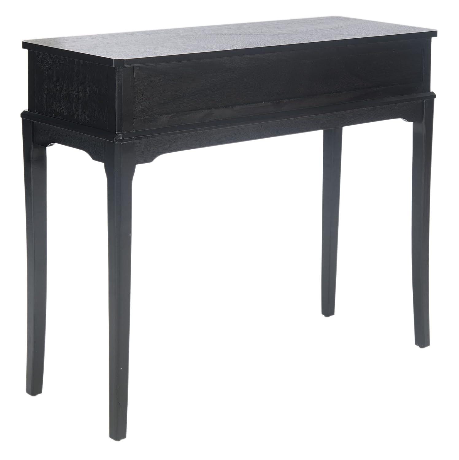 Opal 2 Drawer Console Table - CNS5726B - Black - Safavieh