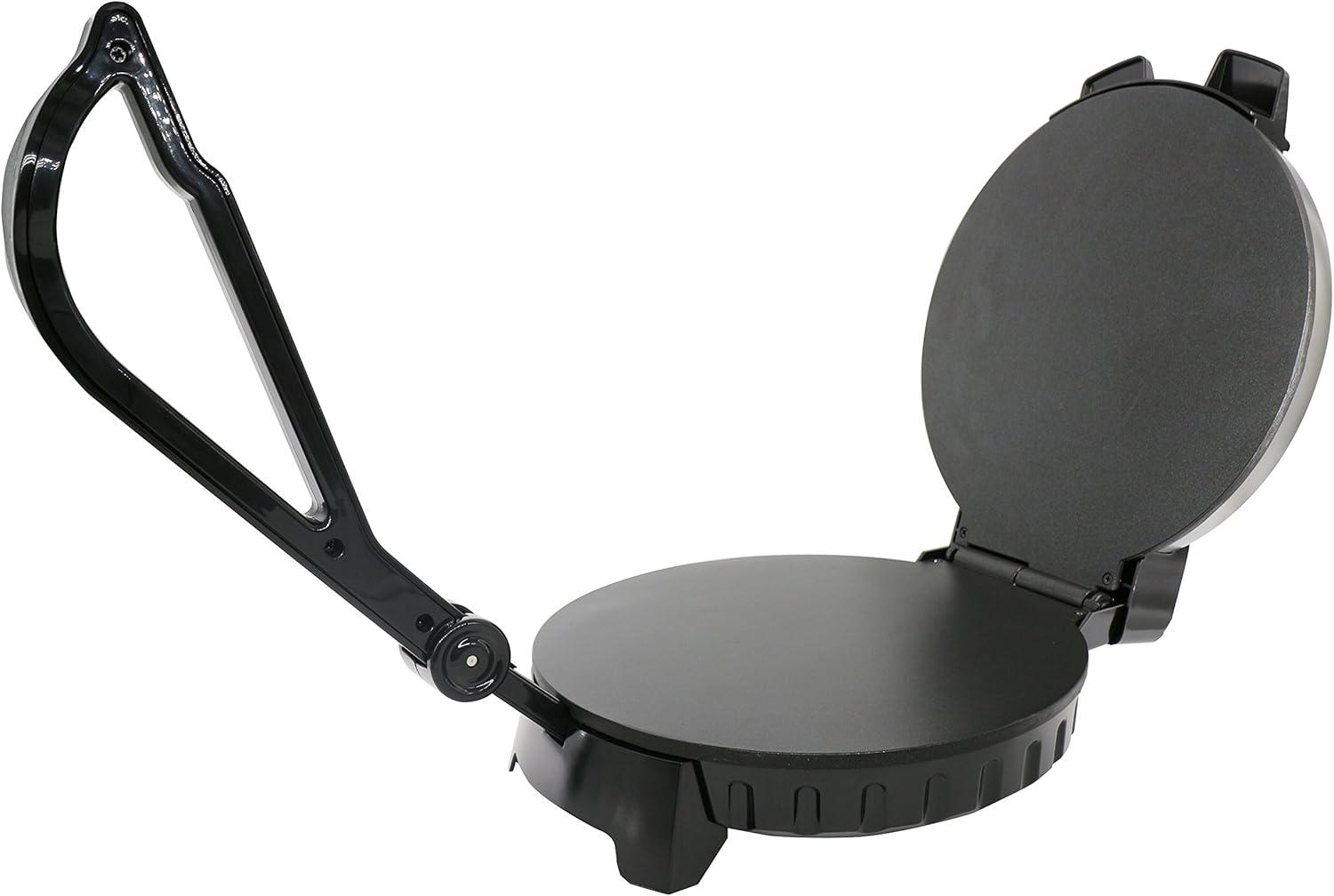 10inch Roti Maker by StarBlue with FREE Roti Warmer - The automatic Stainless Steel Non-Stick Electric machine to make Indian style Chapati, Tortilla, Roti AC 120V 50/60Hz 1200W