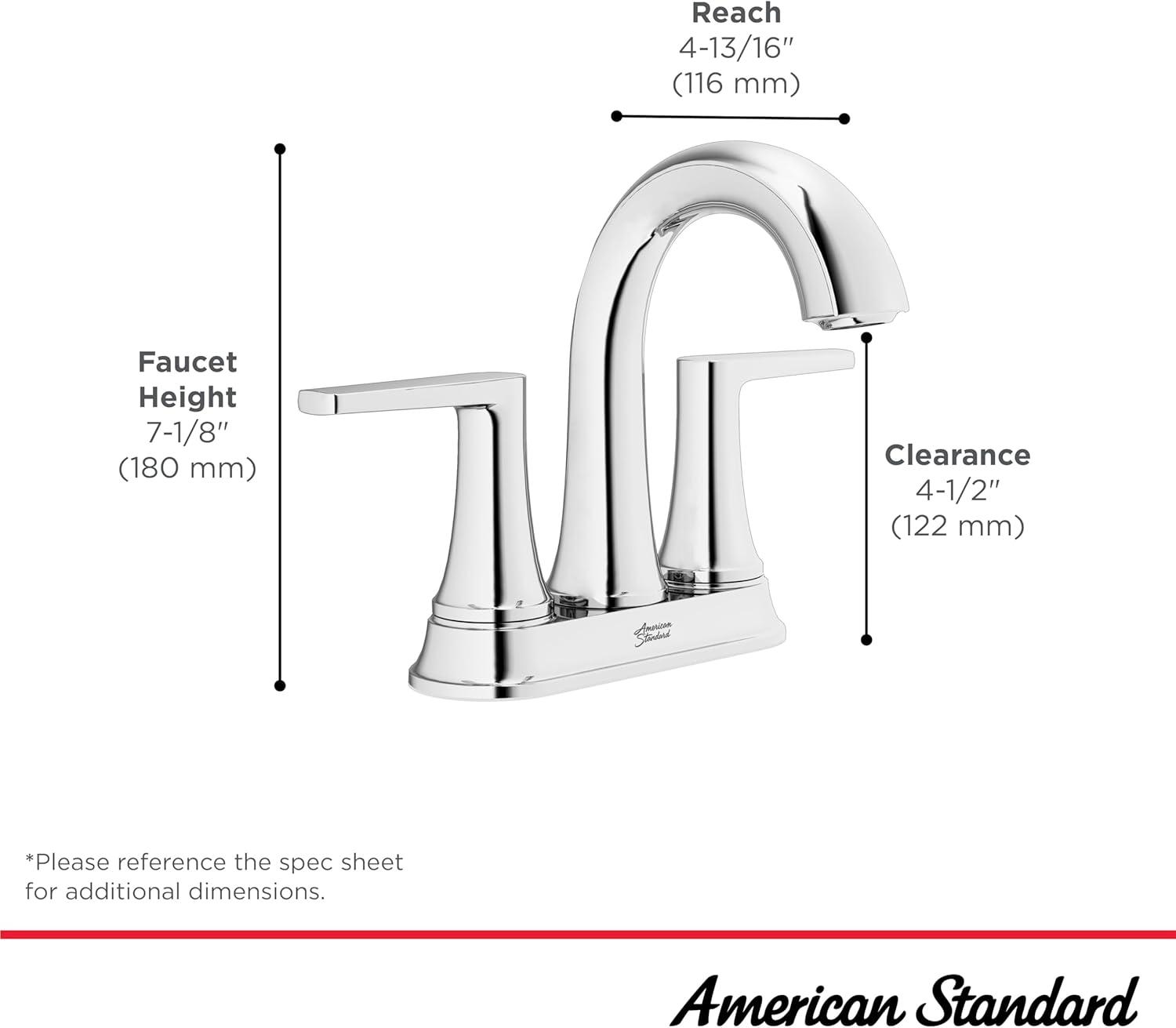 Becklow Centerset 2-handle Bathroom Faucet with Drain Assembly