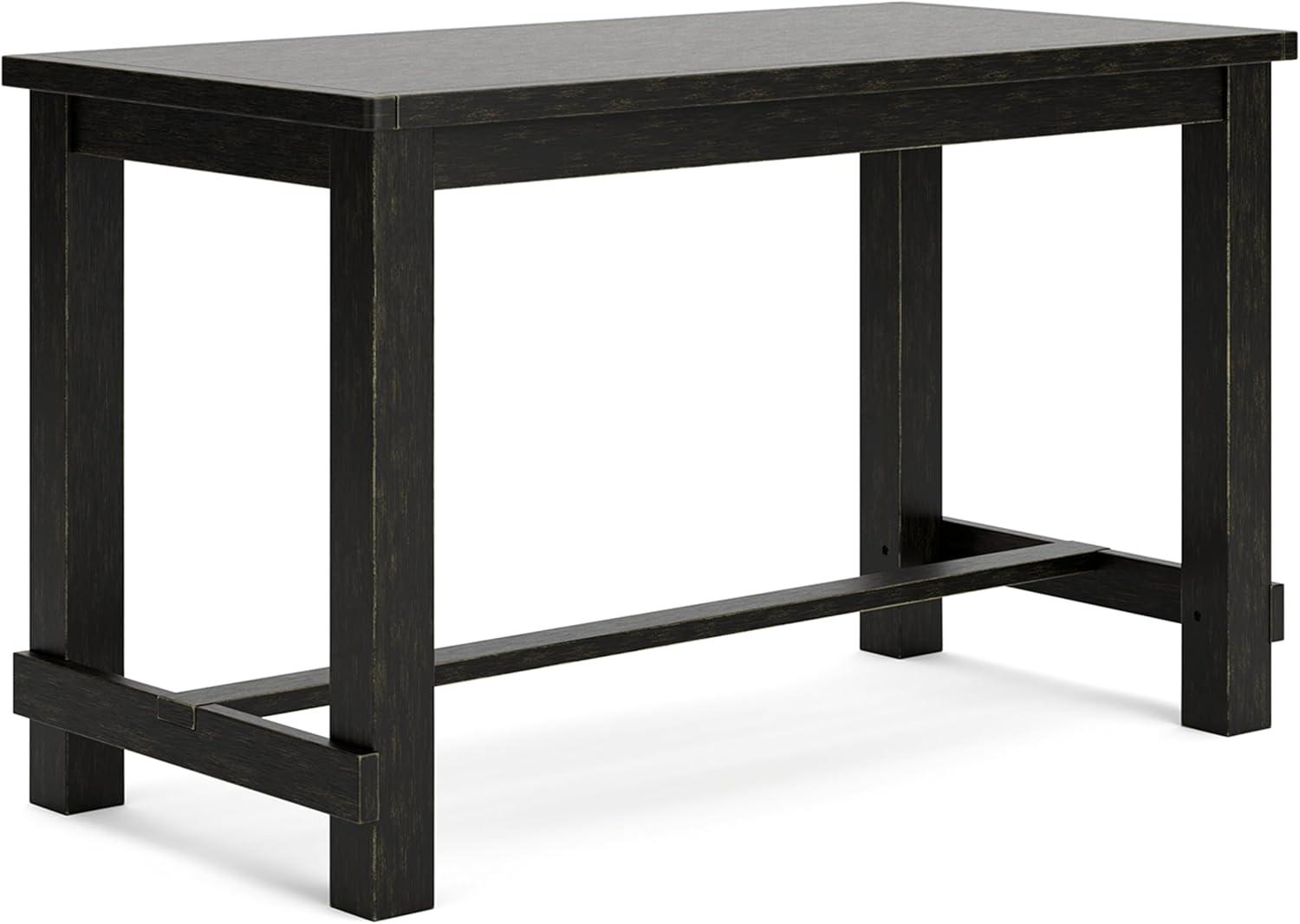 Signature Design by Ashley Casual Jeanette Counter Height Dining Table  Black