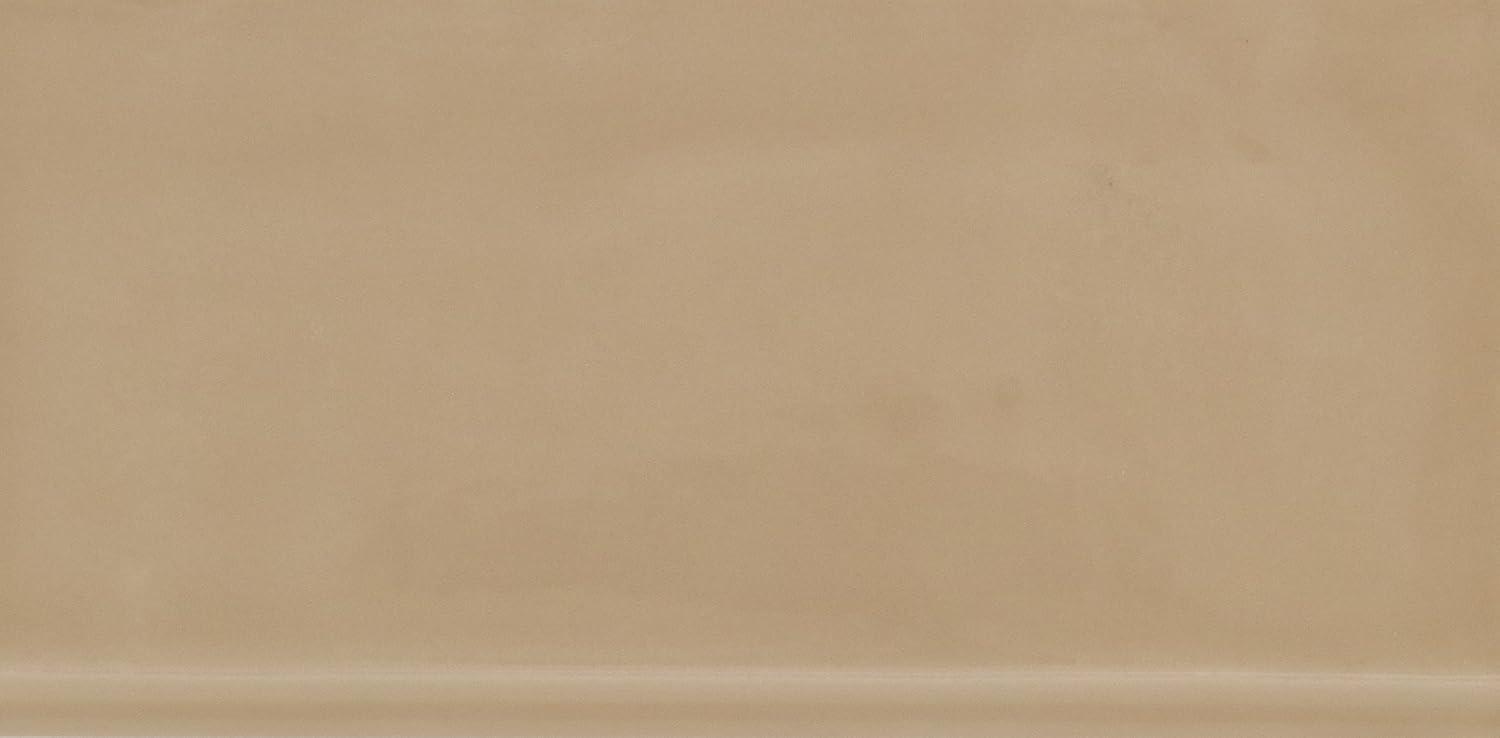 Artigiano 6'' L x 3'' W Ceramic Bullnose Tile Trim