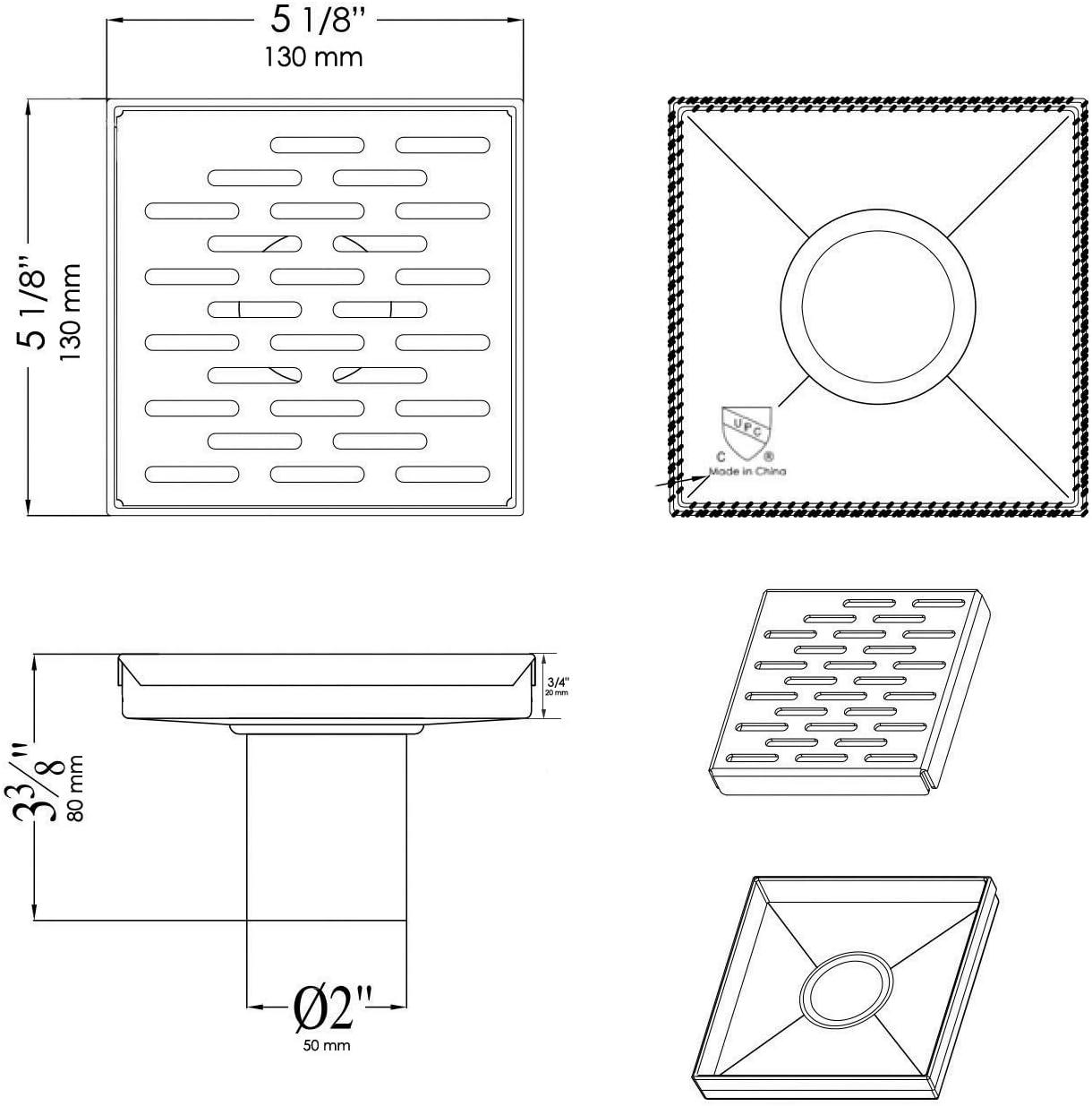 5'' W Linear Grid