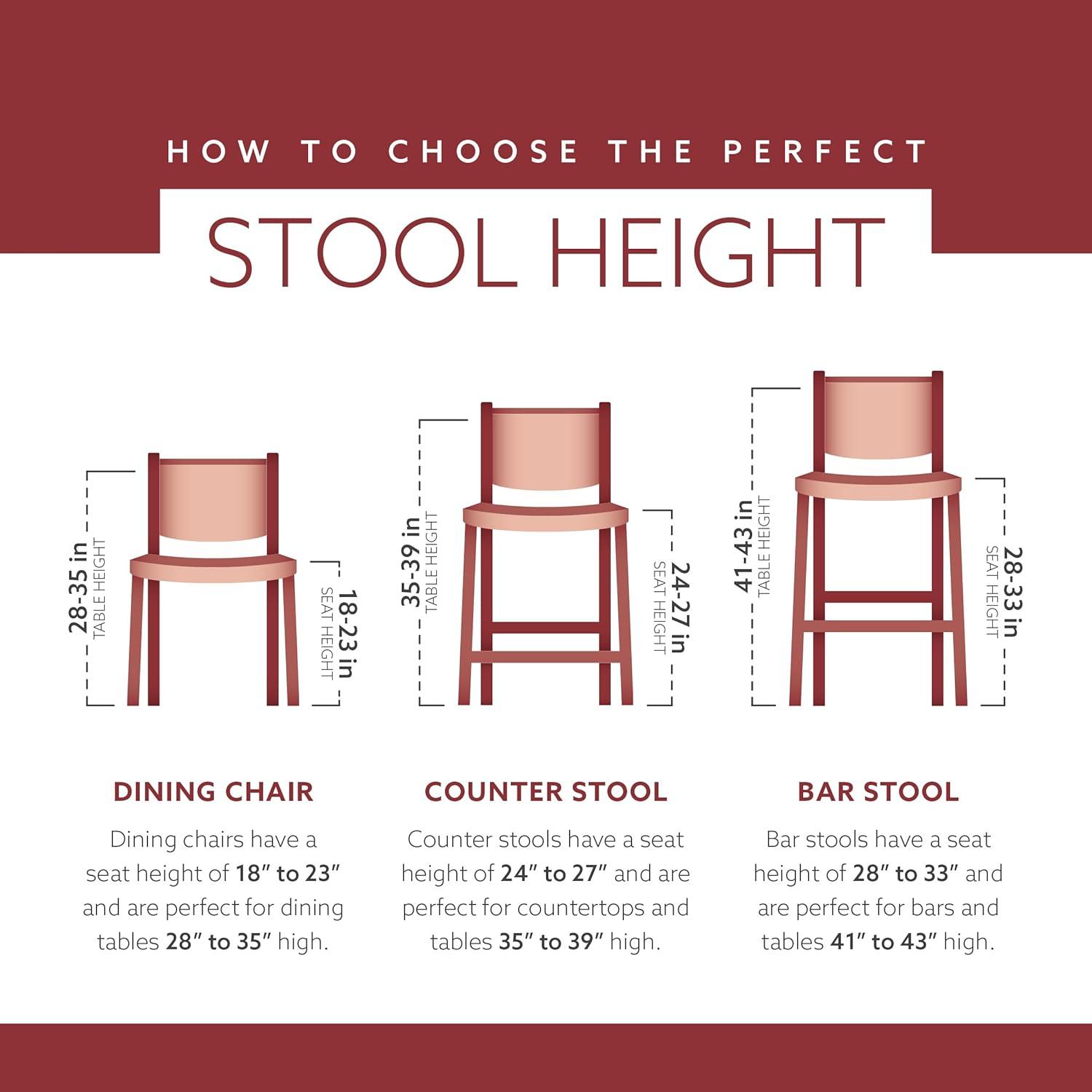 Linon 30" Vega Padded Back and Seat Faux Leather Barstool Hardwood/Espresso : Upholstered, Armless, Fixed Height