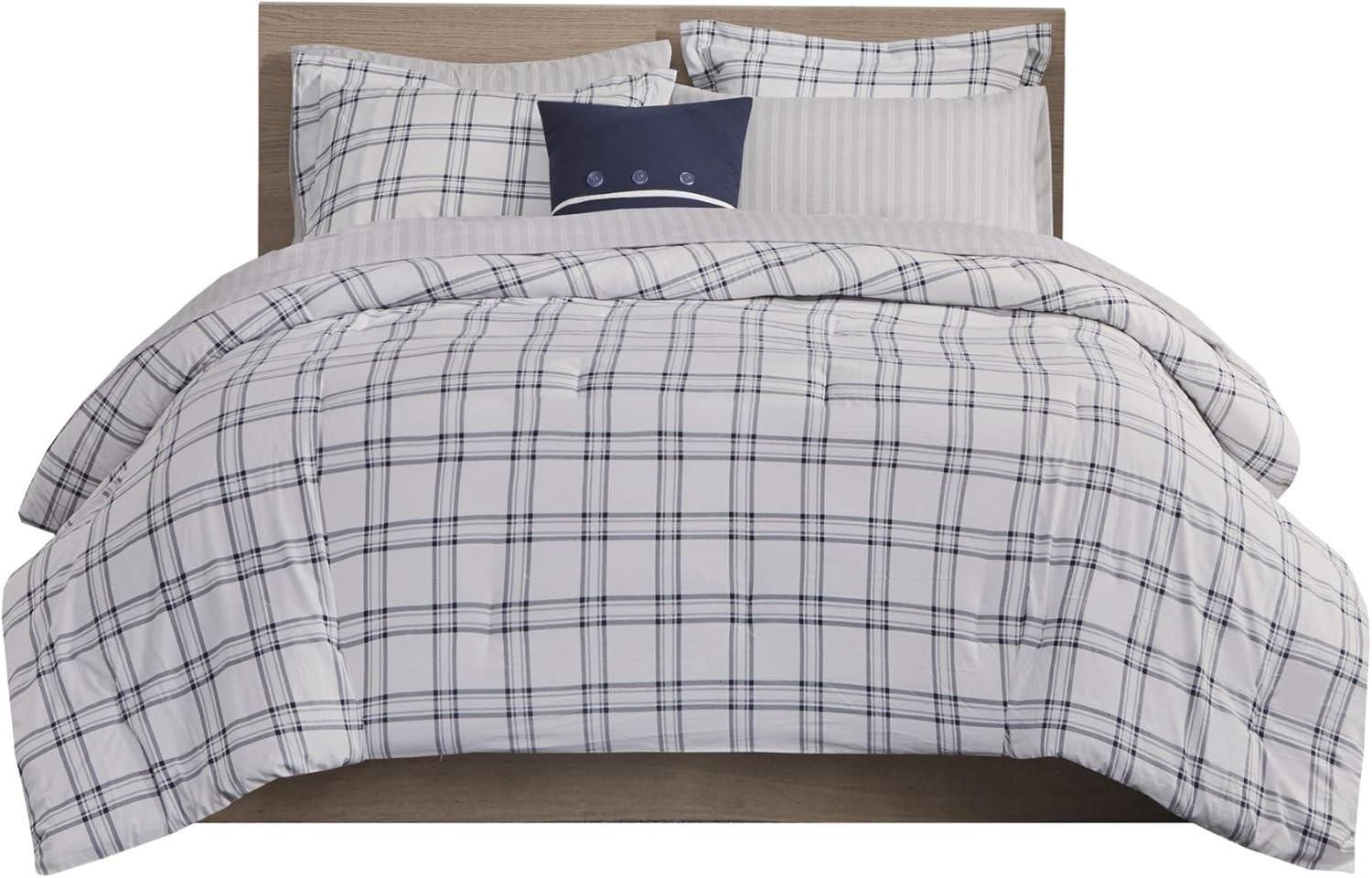 Reversible Comforter Set with Bed Sheets