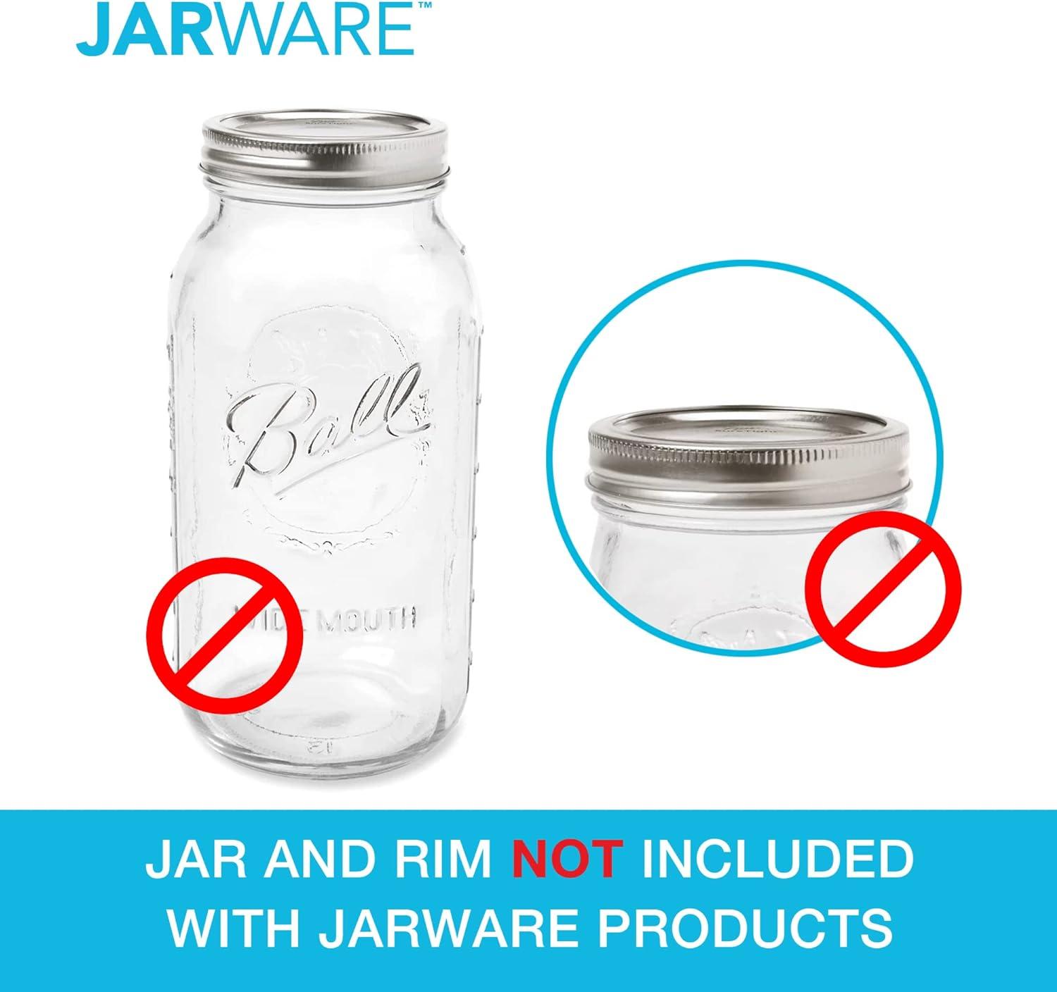 Jarware 2.75 in. Stainless Steel Lid