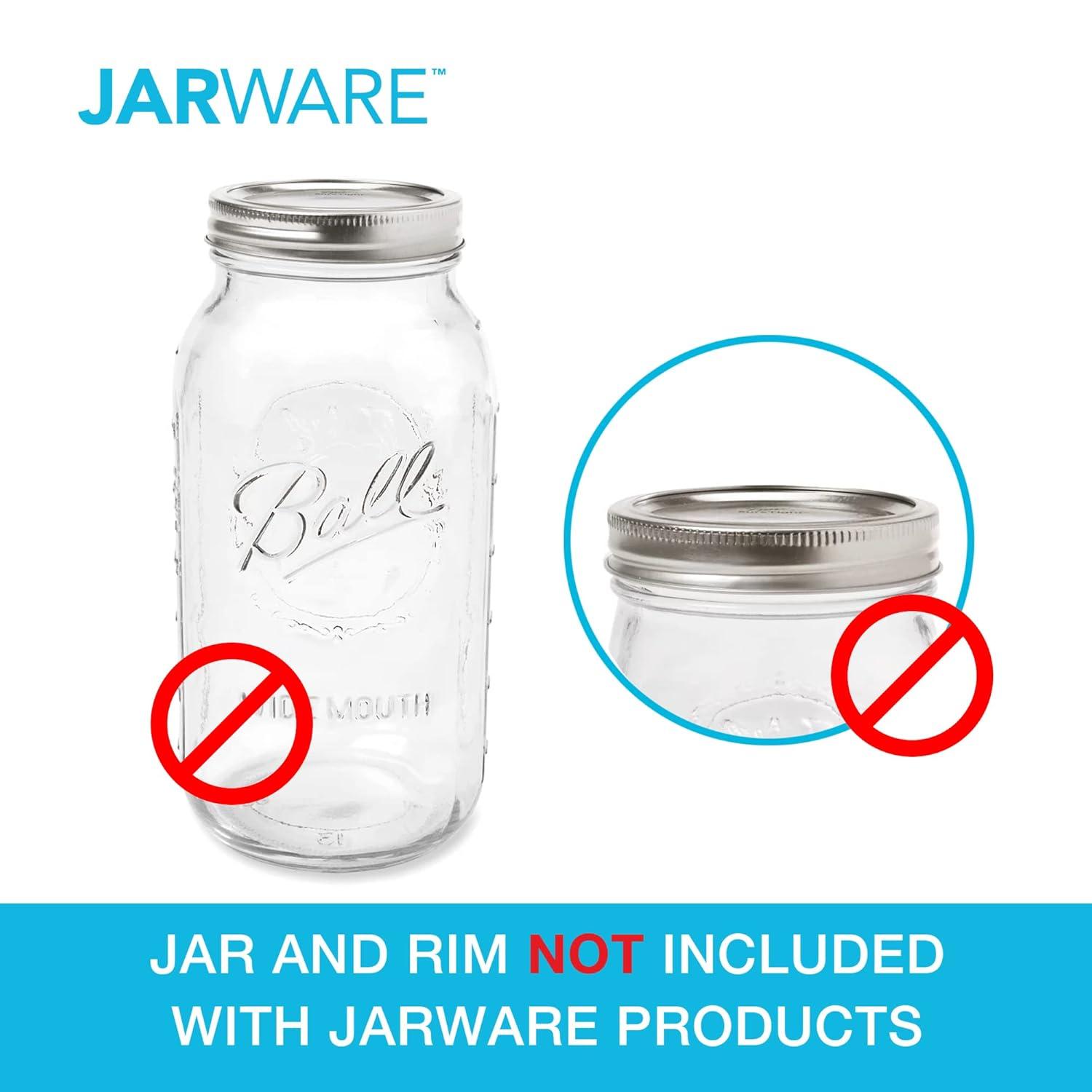 Jarware Jarware 2.75 in. Stainless Steel Lid