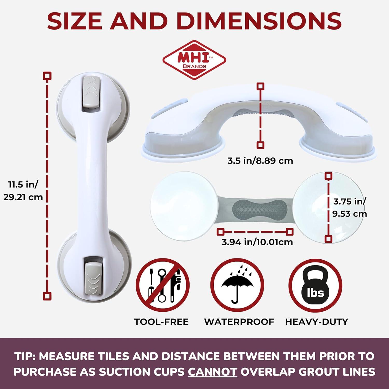 Safe-er-Grip™ Grab Bar