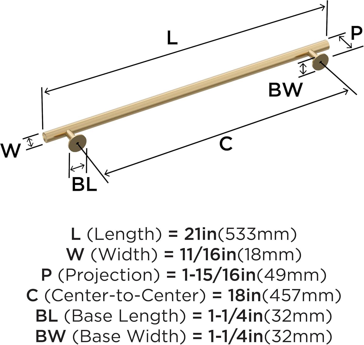 Amerock Radius Appliance Pull