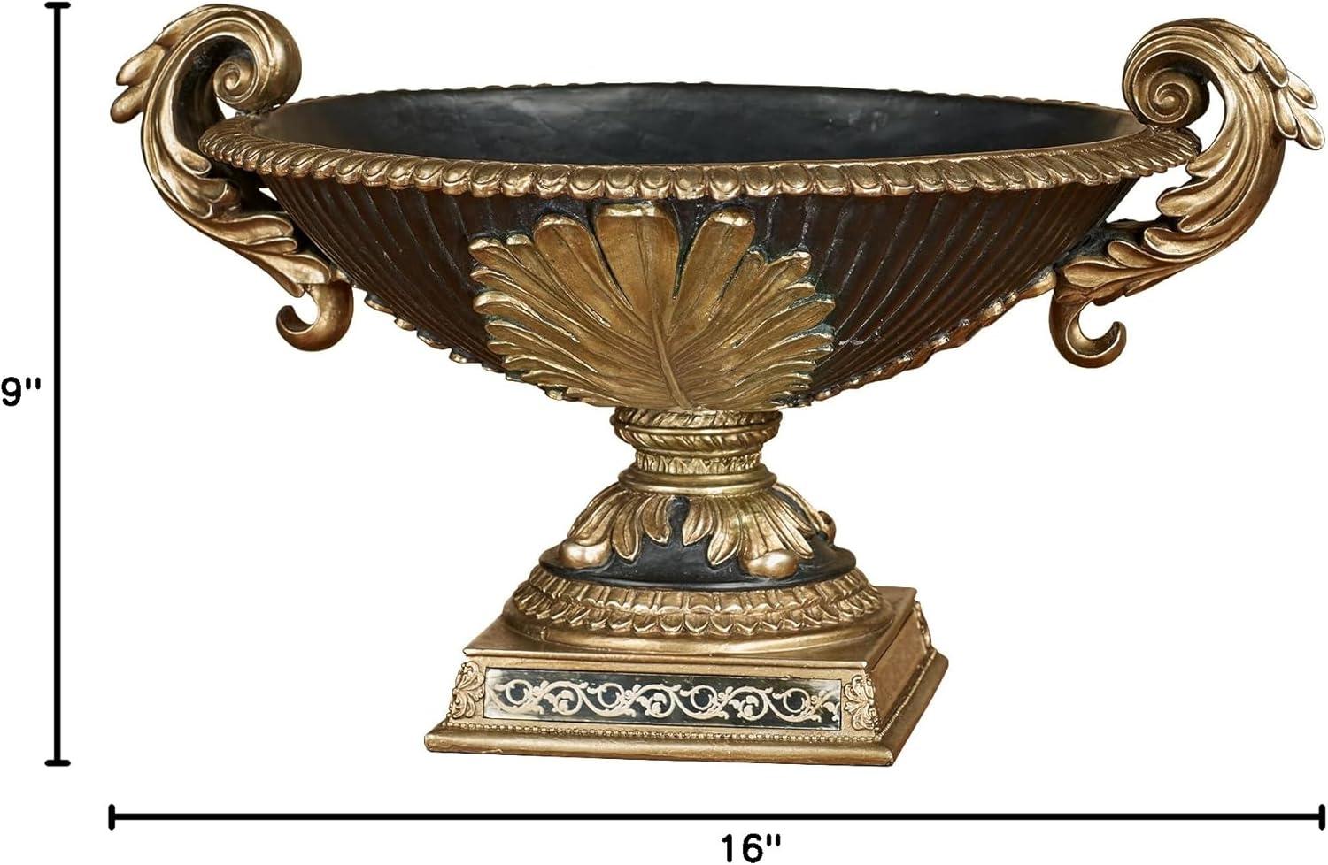 Camila Decorative Centerpiece Bowl Black Black