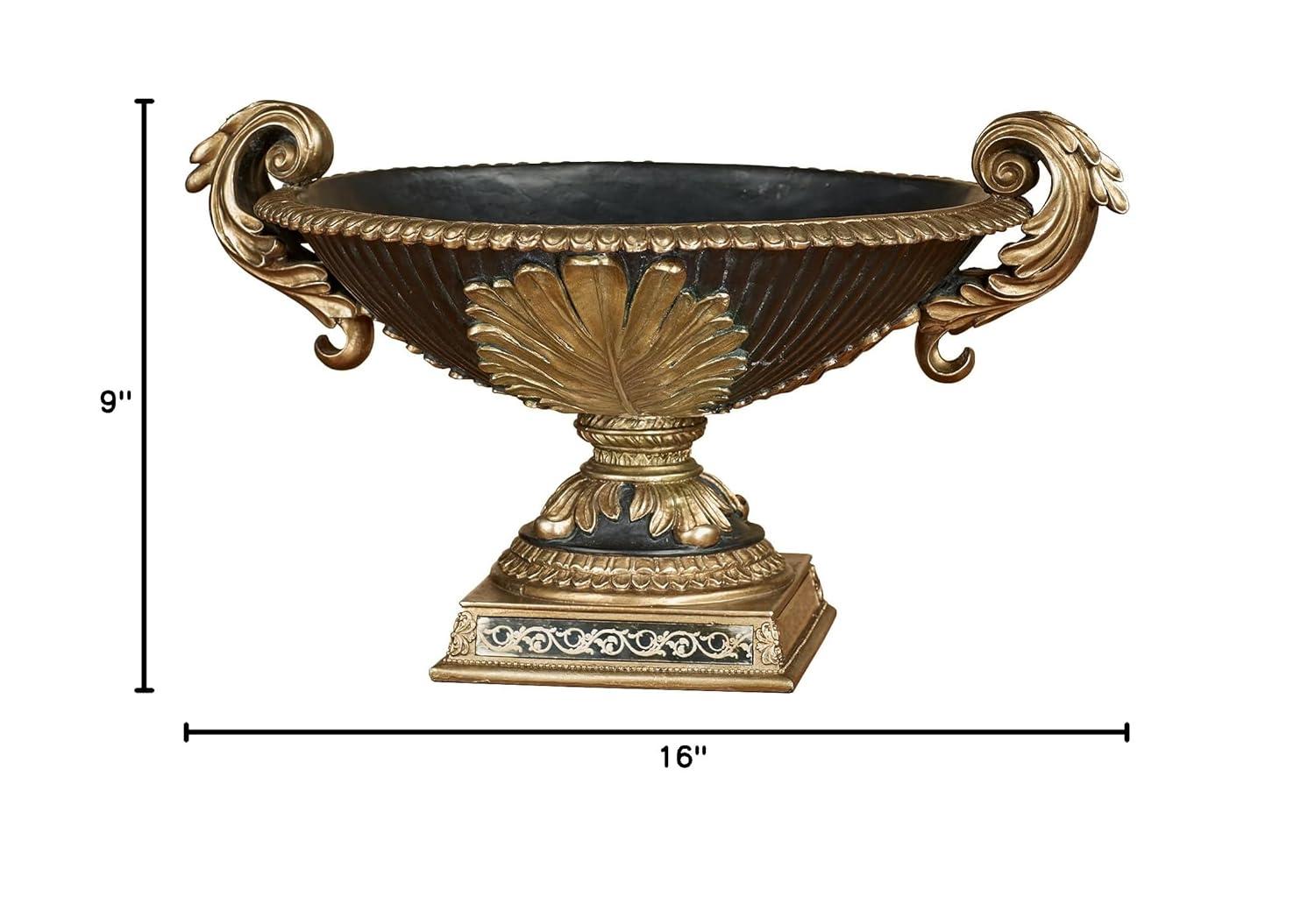 Camila Decorative Centerpiece Bowl Black Black