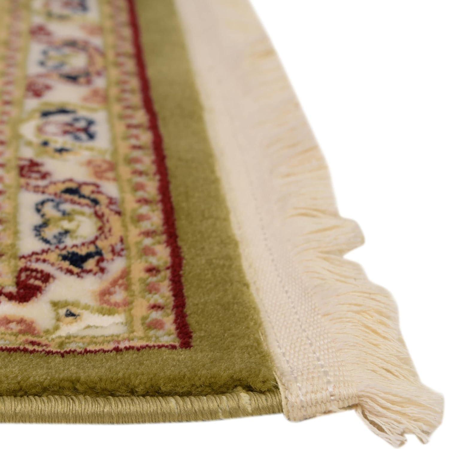 Unique Loom Narenj Collection Area Rug - Adams (3' 1" x 5' 1" Rectangle Green/Beige)