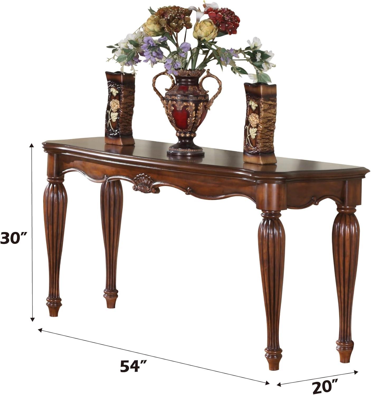 Acme Dreena Sofa Table, Cherry