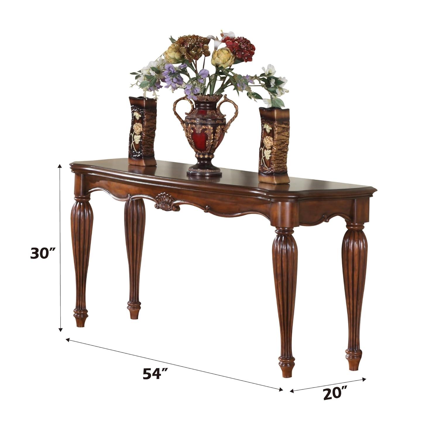 Acme Furniture Dreena Console Table Cherry Finish