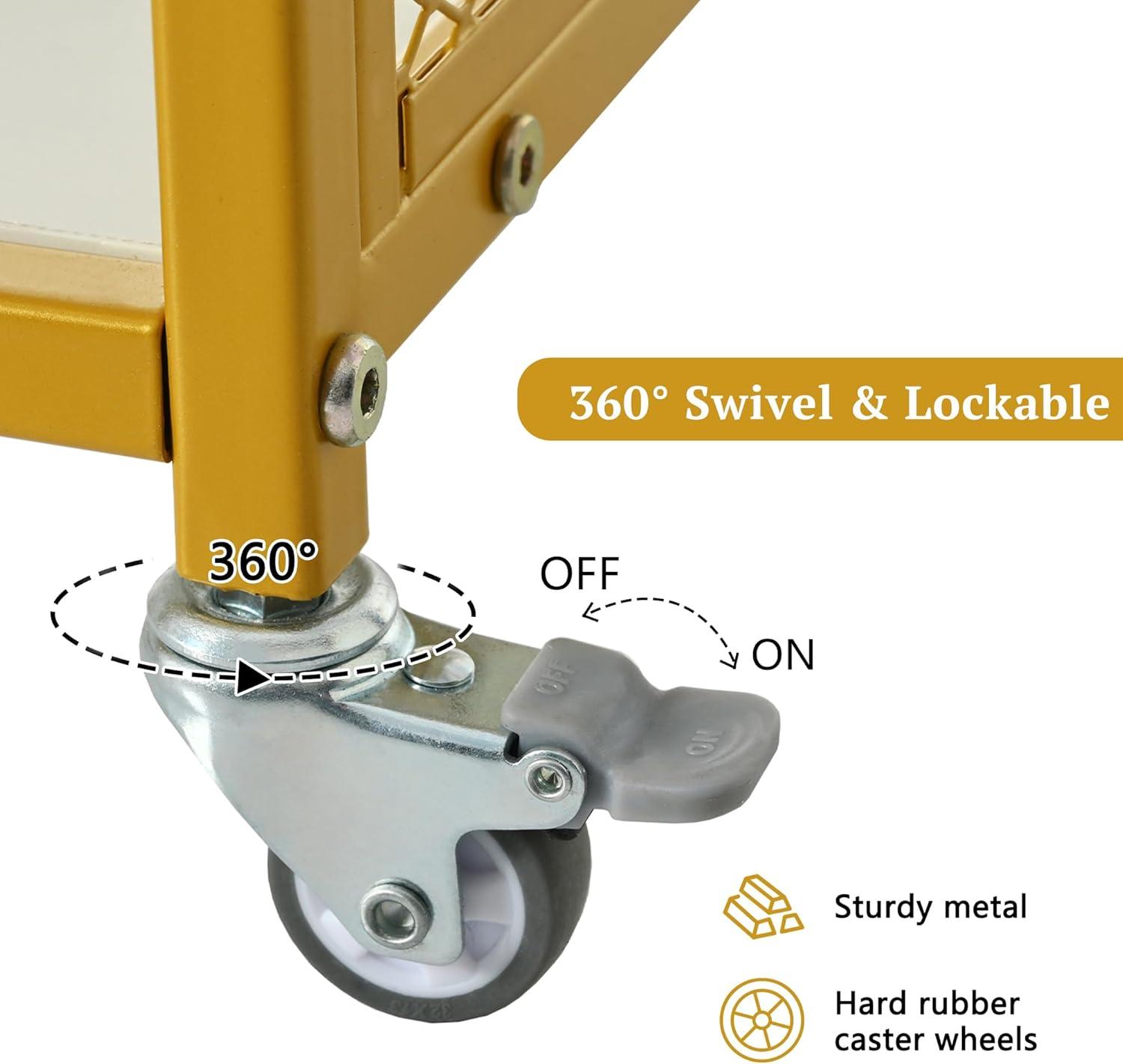Manicure Table, Marbling Texture Nail Table with Electric Downdraft Vent, Wrist Cushion, Lockable Wheels, Storage Layers, Storage Cabinet Nail Station