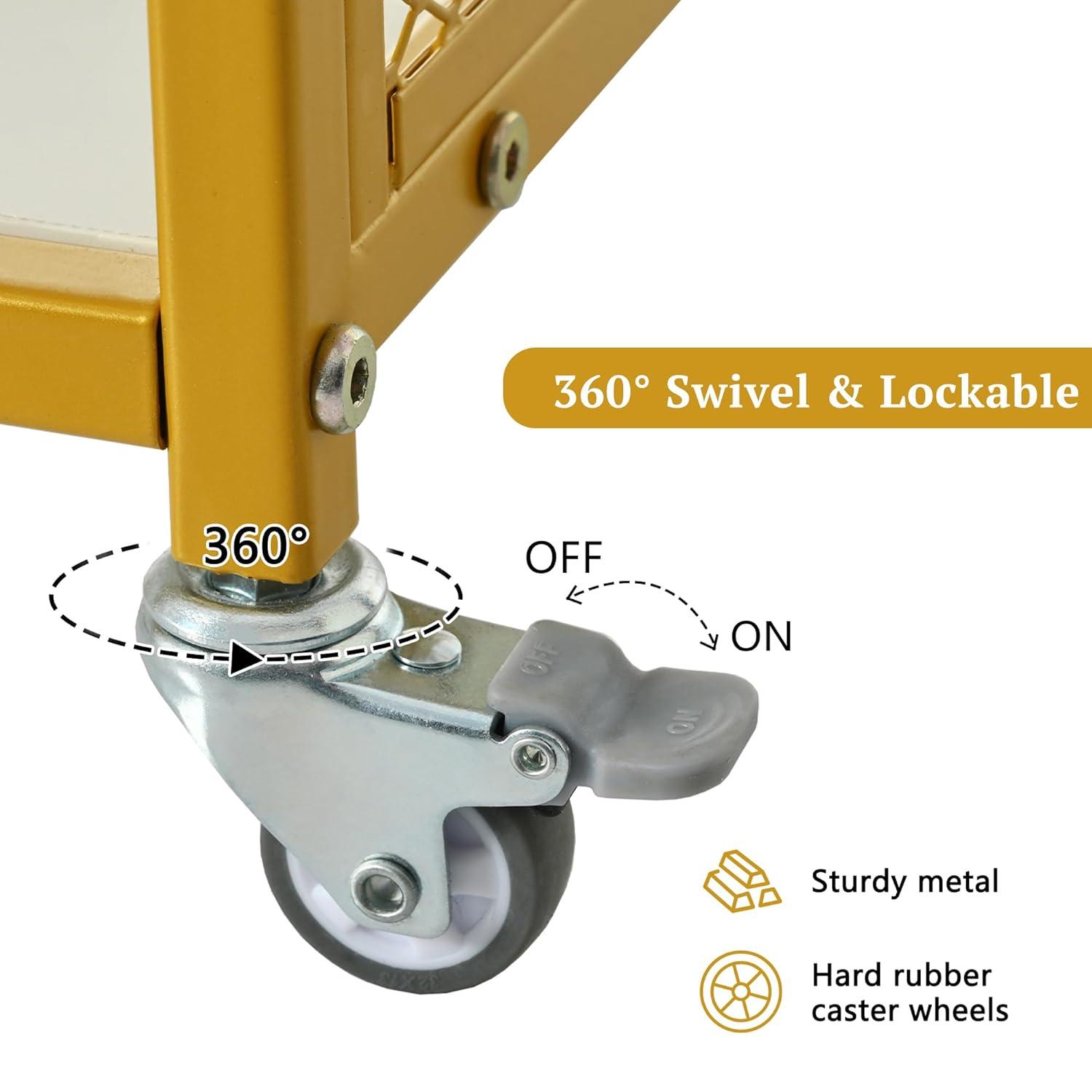 Manicure Table, Marbling Texture Nail Table with Electric Downdraft Vent, Wrist Cushion, Lockable Wheels, Storage Layers, Storage Cabinet Nail Station