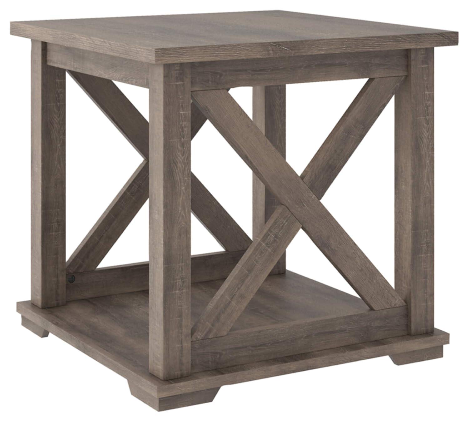 Aldwin Home Office Lift Top Writing and Computer Desk Black/Gray - Signature Design by Ashley: 60" Adjustable, with USB Charging Station