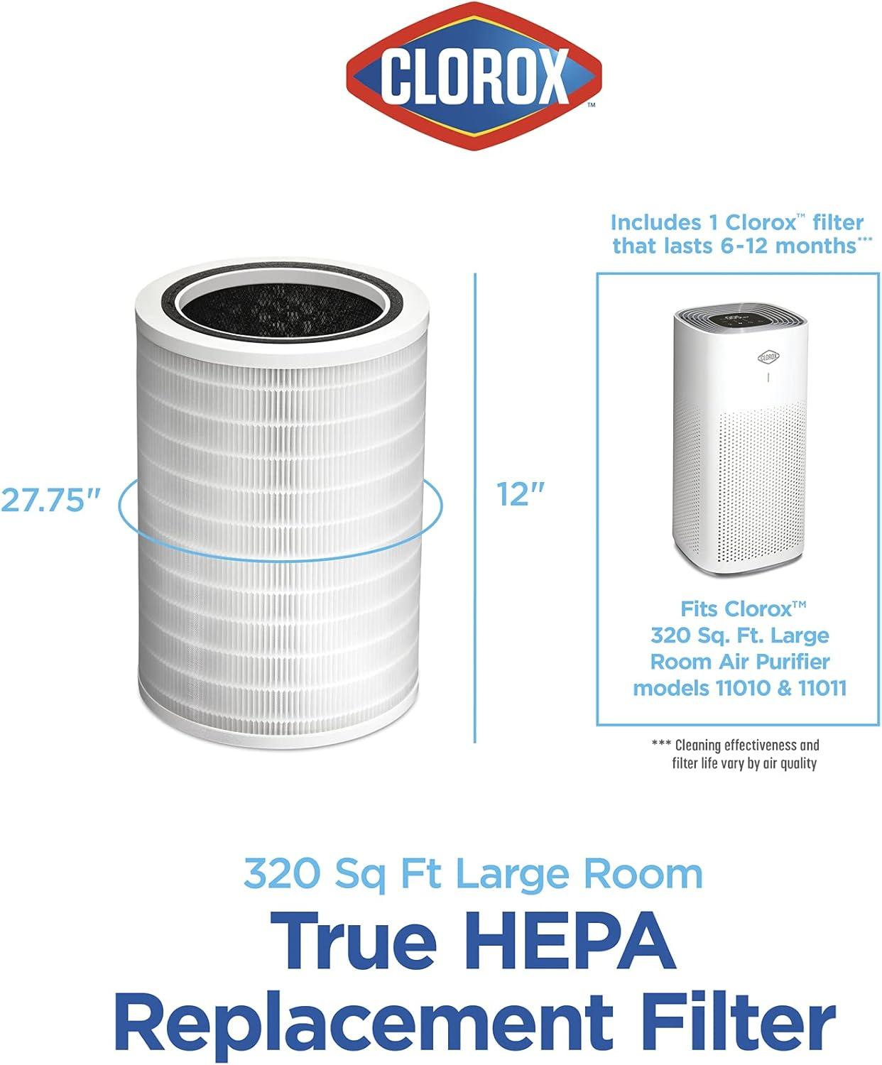 Large Room True HEPA Air Purifier Replacement Filter