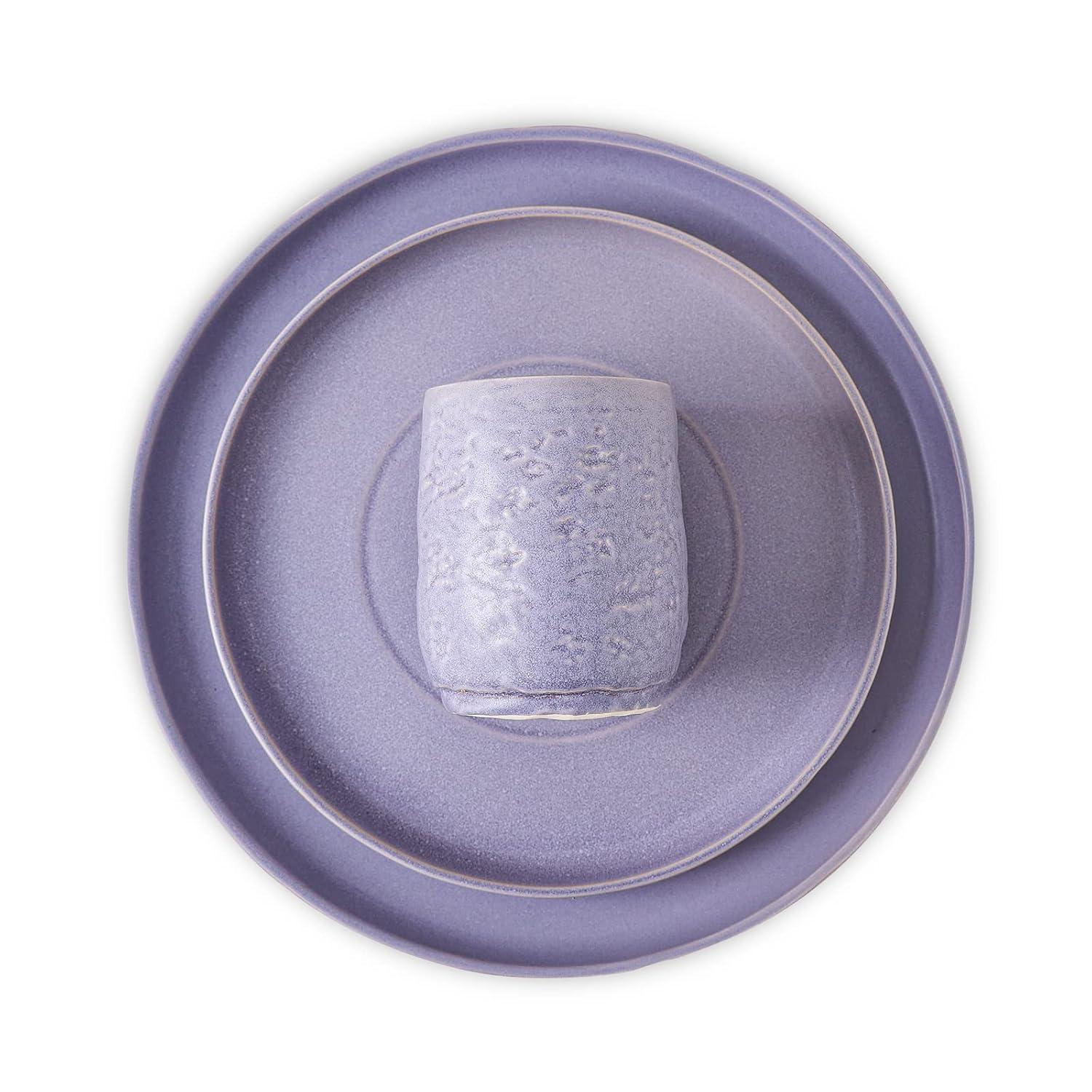 Shosai Stone by Mercer Project Shosai 16-Piece Dinnerware Set Stoneware