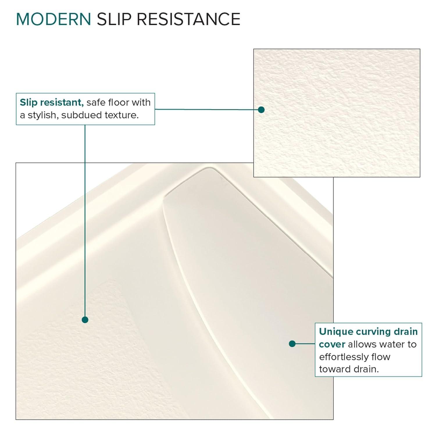 Transolid Transolid 60-in x 32-in Cast Solid Surface Tub Replacement Base Linear FSLB6032R-02