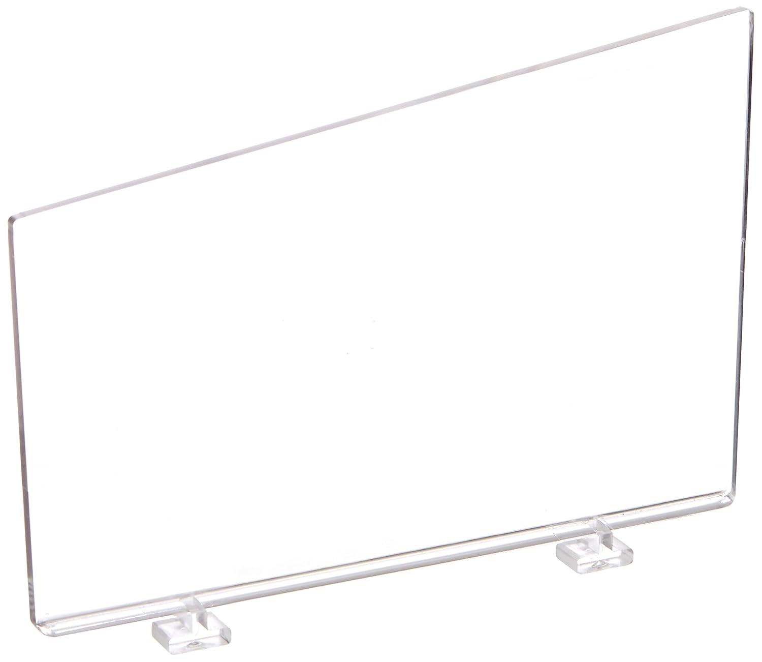 Azar 6.75-inch Clear Acrylic Divider 55DIV