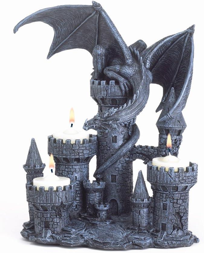 Dragon Crest Dragon Candleholder