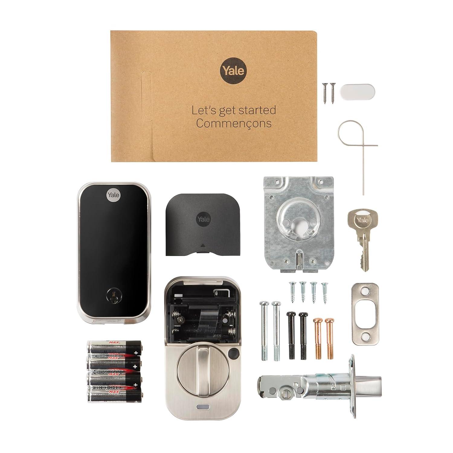 Yale Home Yale Assure Lock 2 Deadbolt, Keyed Smart Entry Door Lock with Bluetooth Connected Touchscreen Keypad for Code Entry