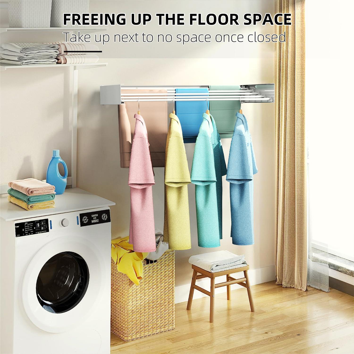Filbop Metal Wall-Mounted Drying Rack