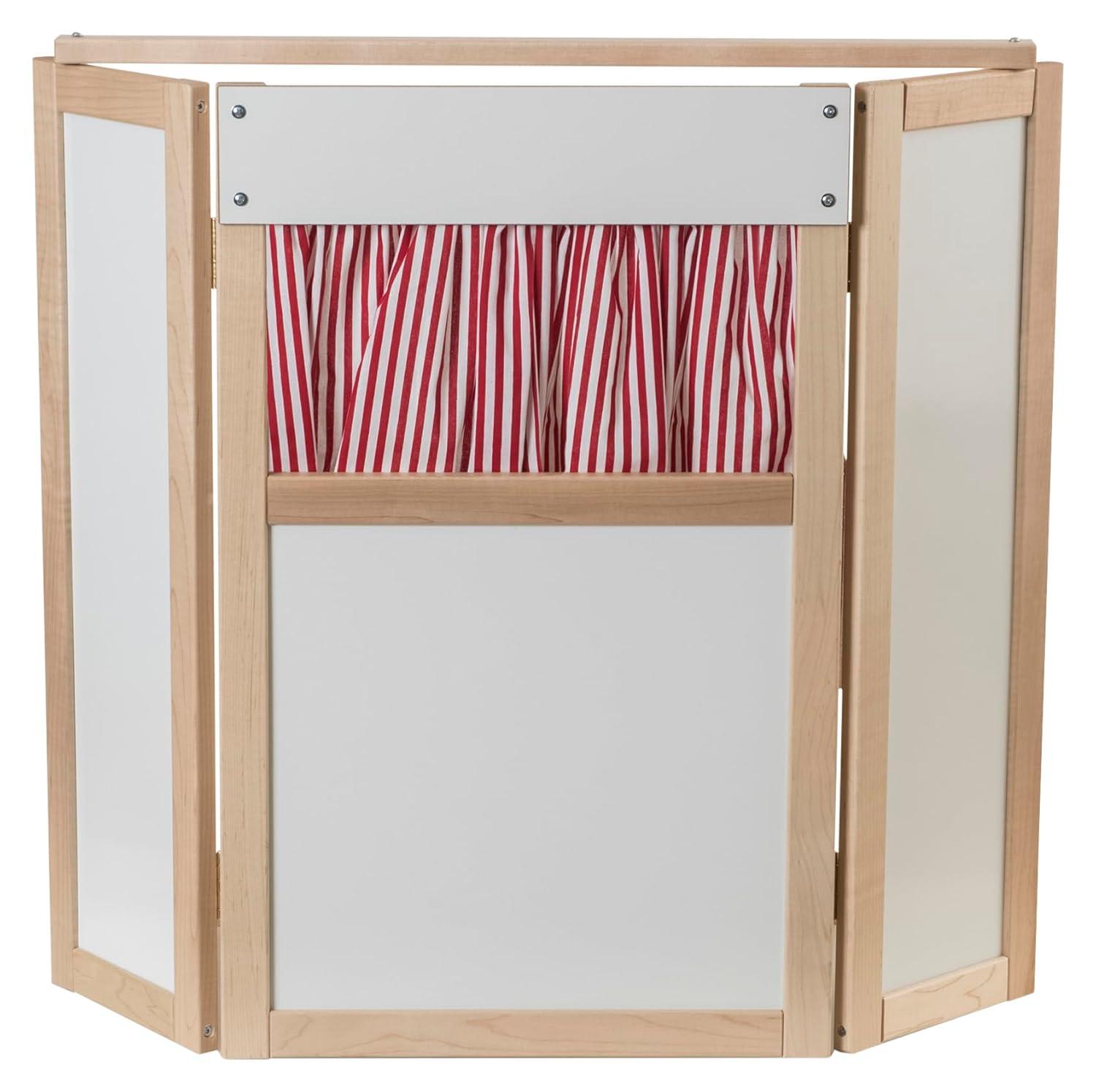 Childcraft Dry-Erase Tabletop Puppet Theatre, 30-3/4 x 7-7/8 x 29 Inches