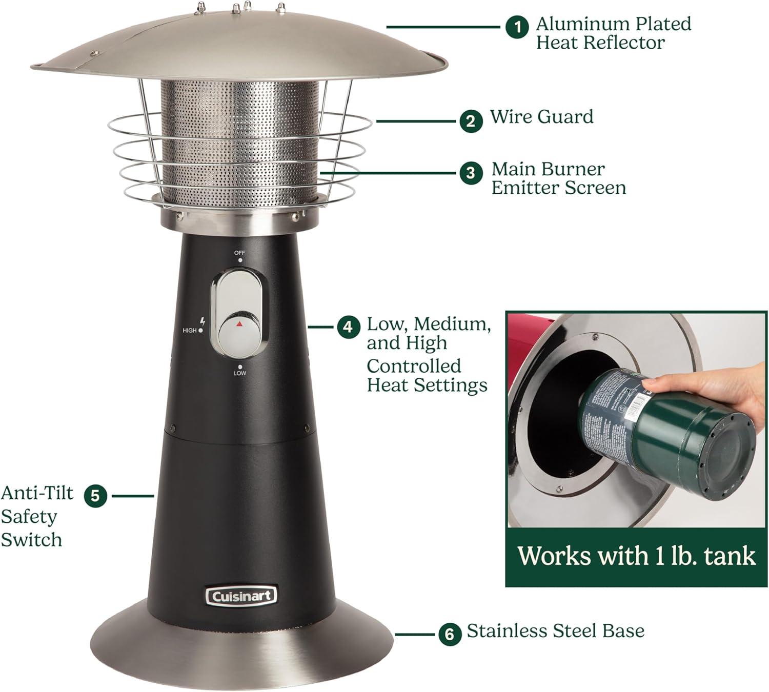 Cuisinart Tabletop Patio Heater