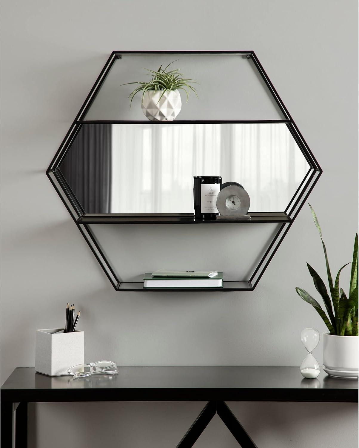 Celestia 3 Piece Hexagon Accent Shelf