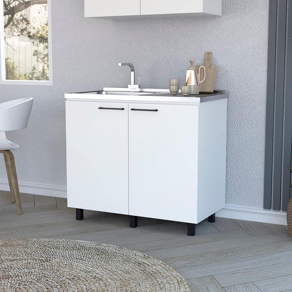 2 Utility Sink And Cabinet