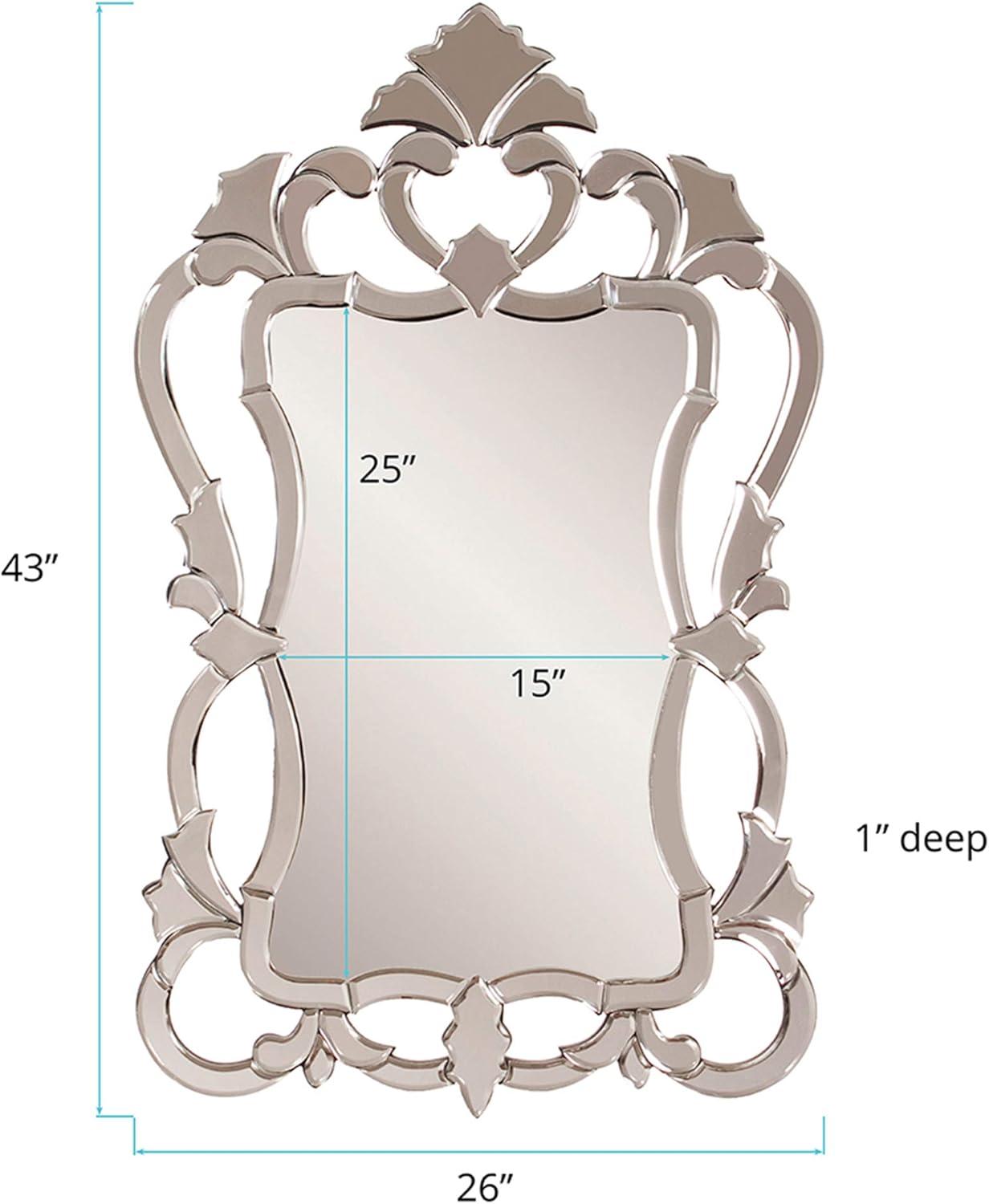 Howard Elliott Contessa Wall Mirror 26W x 43H in.