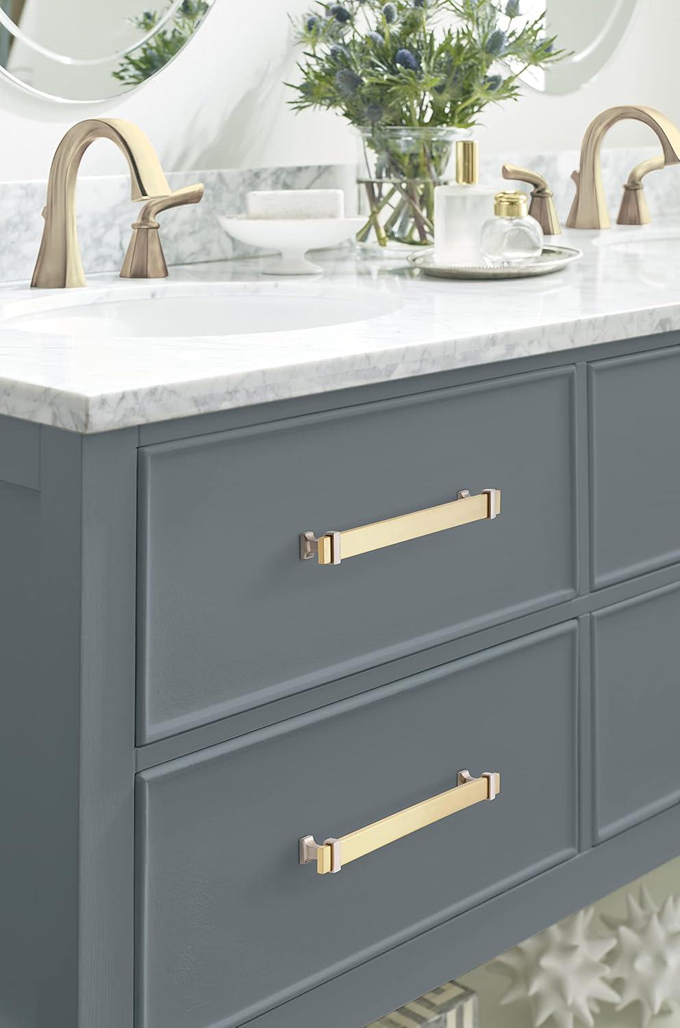 Amerock Overton Split Finish Cabinet or Drawer Pull