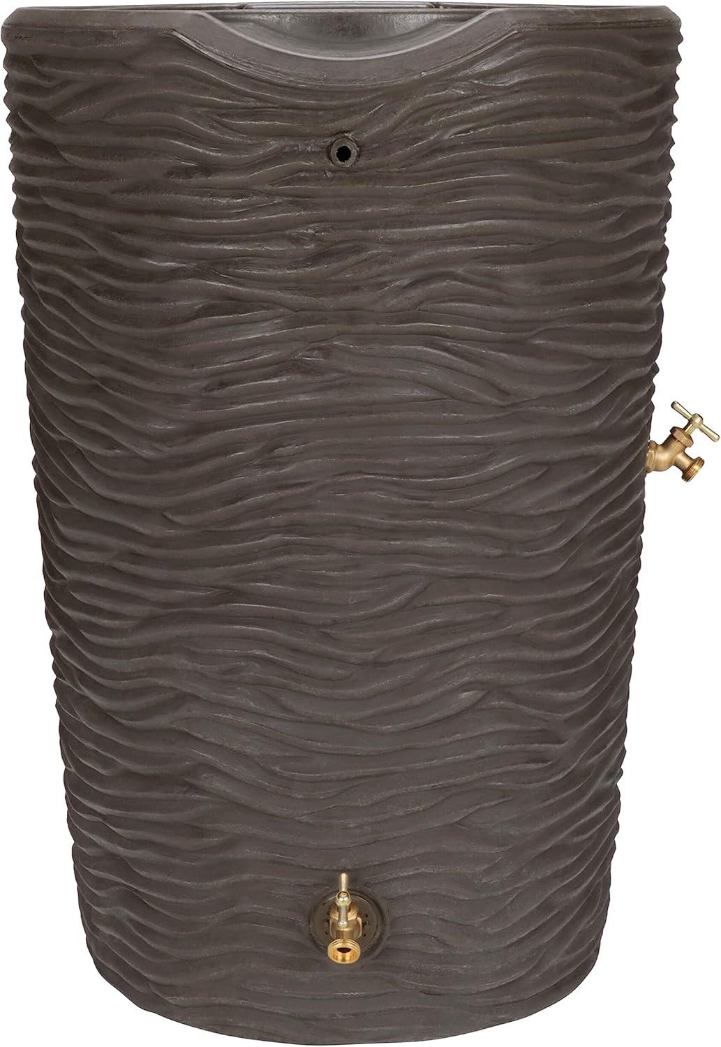 Good Ideas Good Ideas 50 Gallons Plastic Drainable Planter Rain Barrel