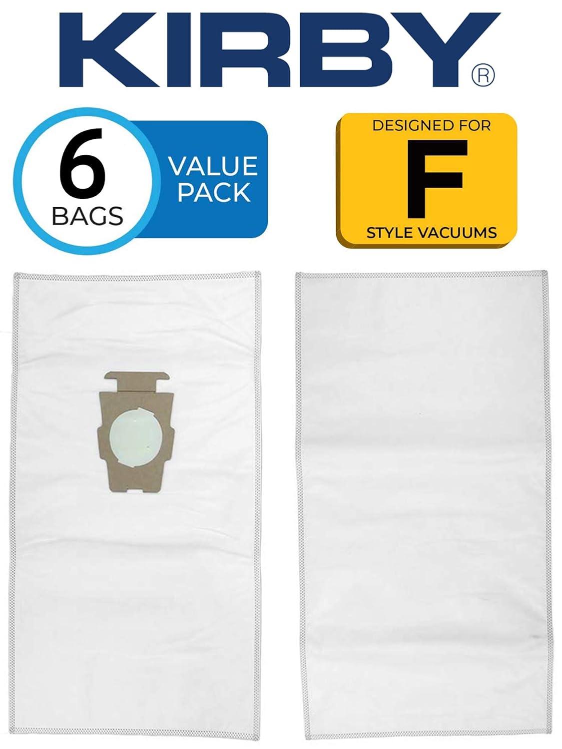 6 Genuine Kirby HEPA Filtration Universal Vacuum Bags Part Number 204814G