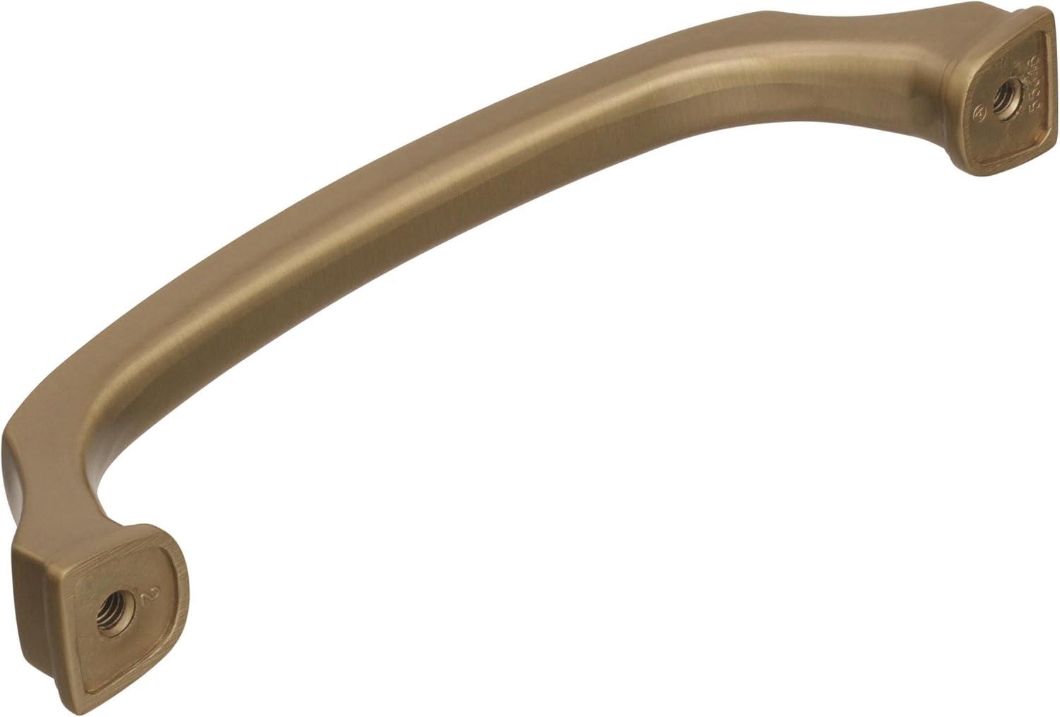 Amerock Revitalize 5-1/16 inch (128mm) Center-to-Center Golden Champagne Cabinet Pull