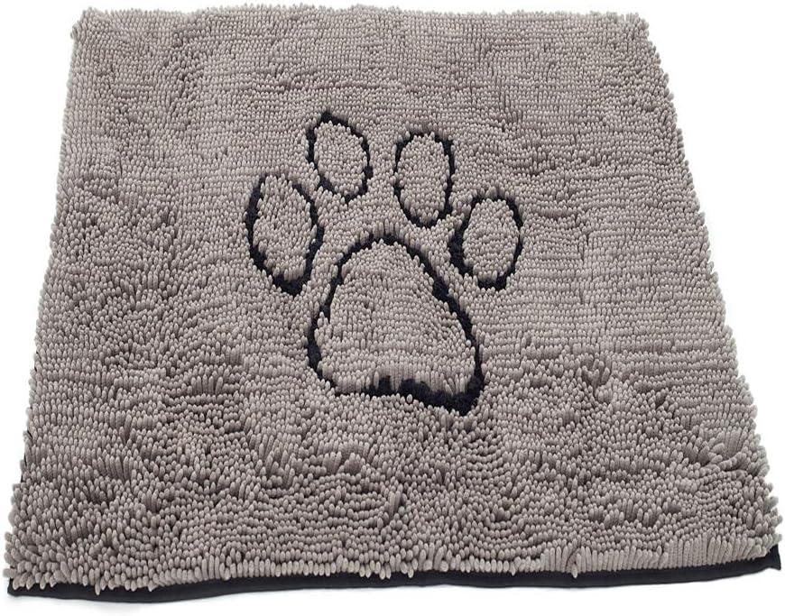 DGS Pet Products Dirty Dog Door Mat Large Grey 35" x 26" x 2"