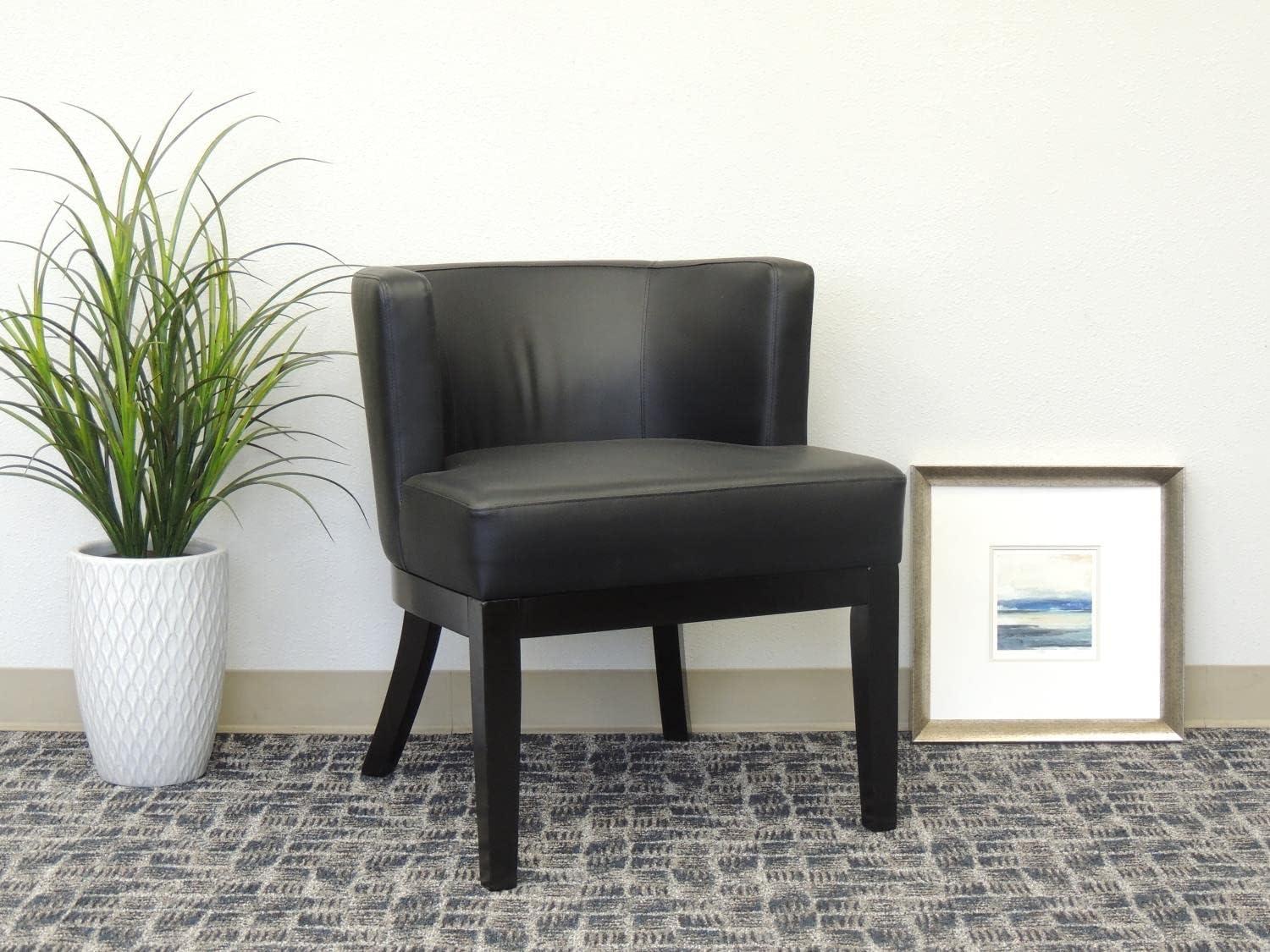 Ava Accent Chair Black - Boss Office Products