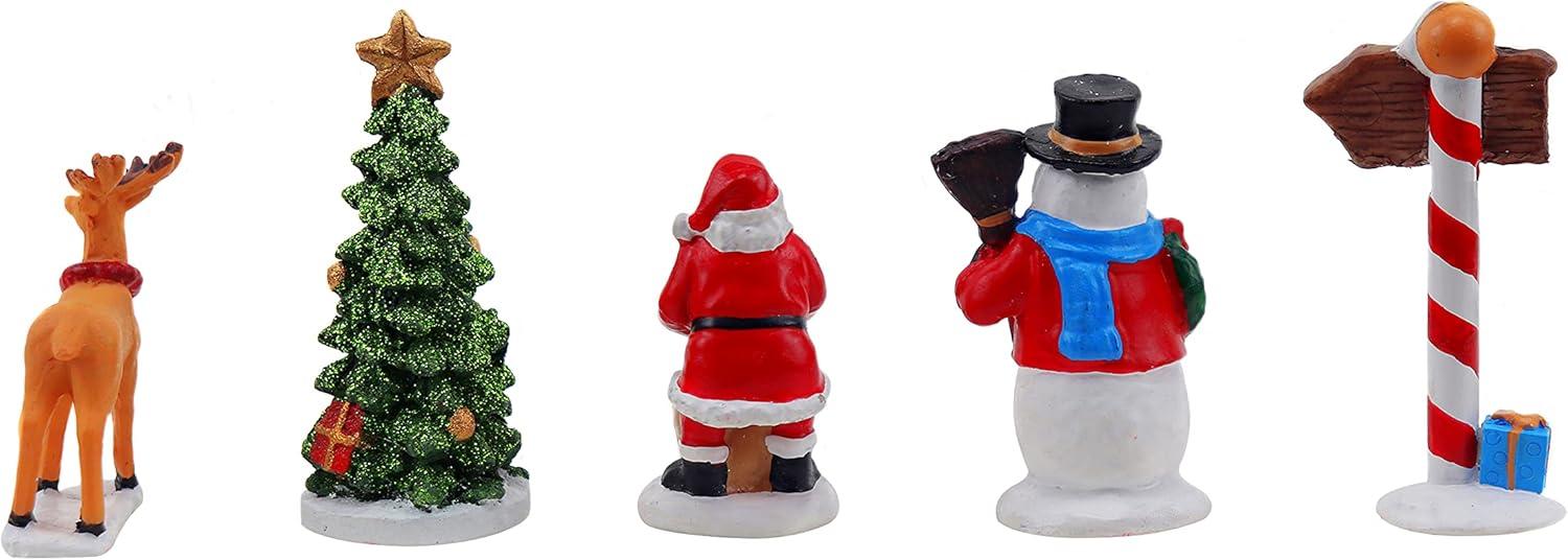 c&g home 5 Piece Village Figurine Set