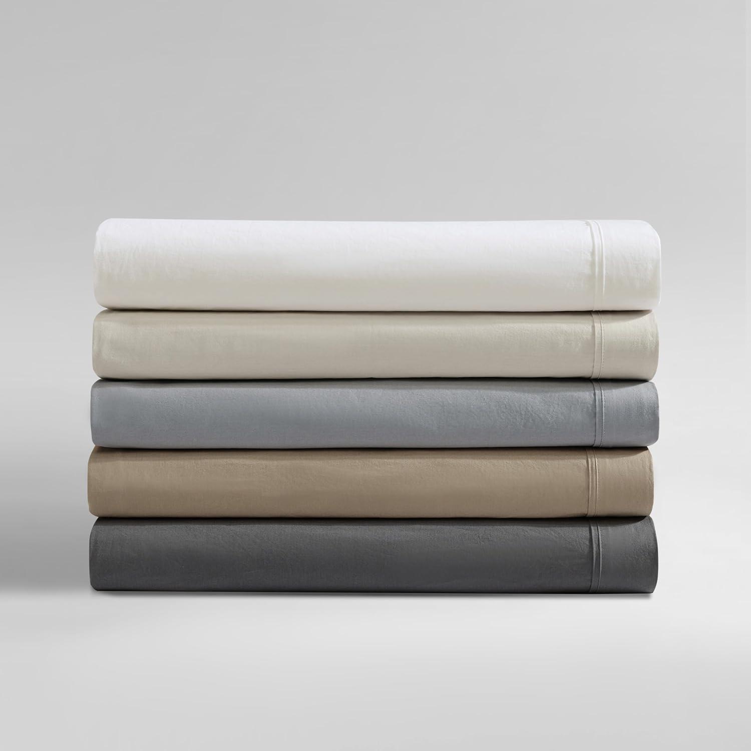 Calvin Klein Washed Cotton Percale Sheet Set