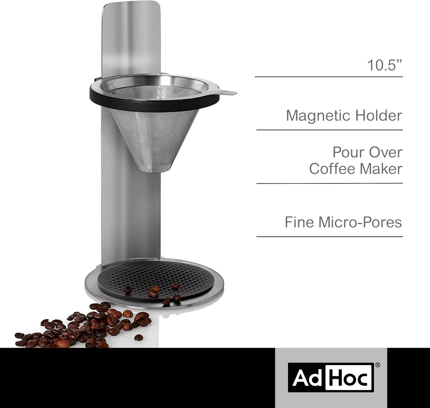 AdHoc Mr. Brew Stainless Steel Pour-Over Coffee Maker