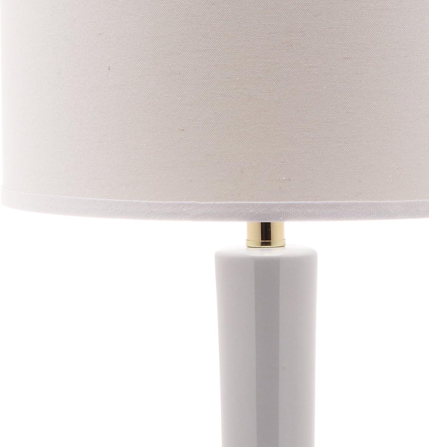 Safavieh Mae Long Neck Ceramic Table Lamp with CFL Bulb, Multiple Colors