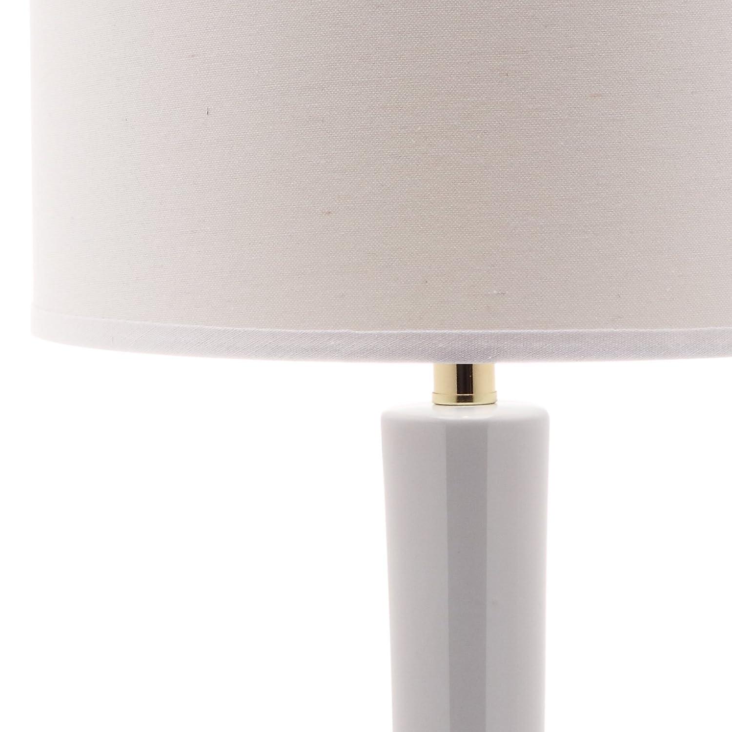 Mae Long Neck Table Lamp - 30.5 Inch Height - LIT4091 - White - Safavieh