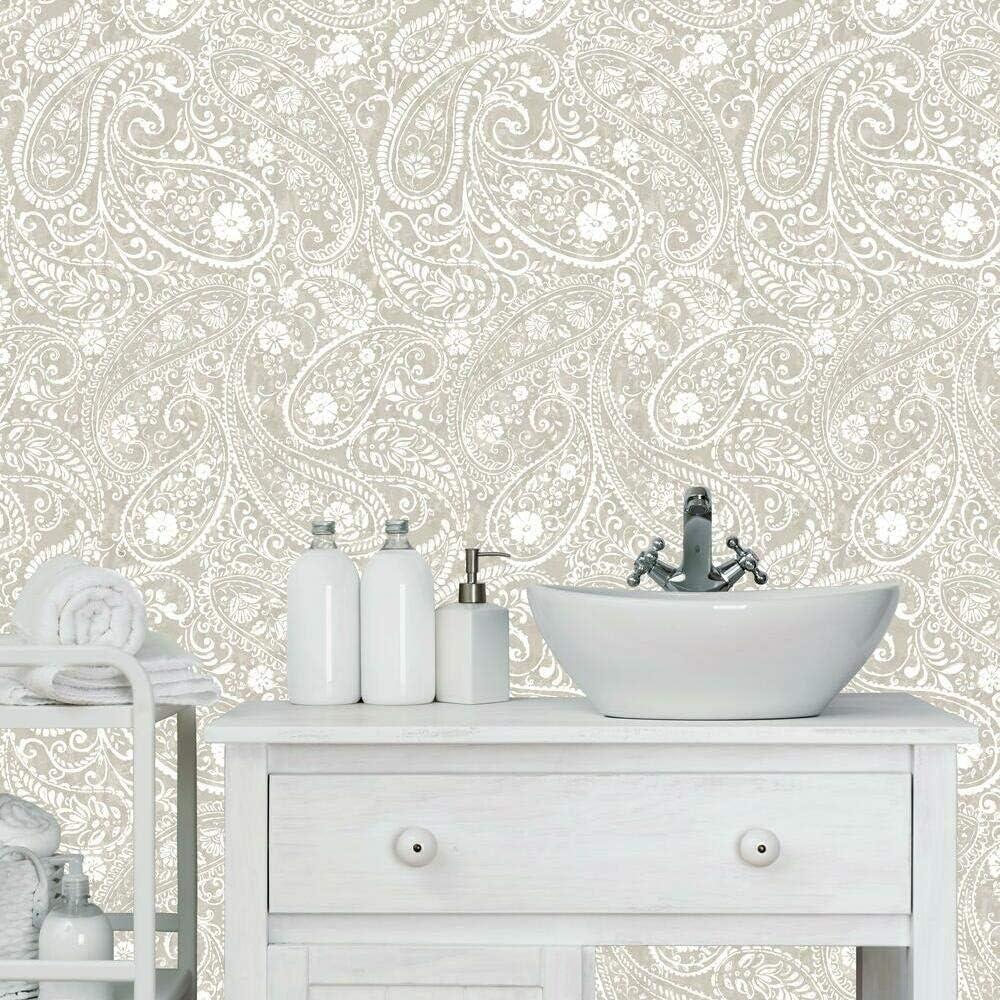 Paisley Prince Peel and Stick Wallpaper