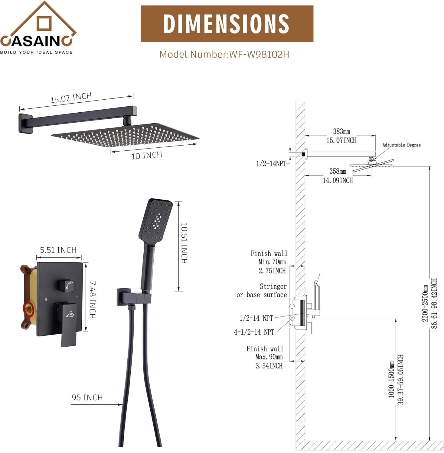 All-In-One Kit with Rough in-Valve