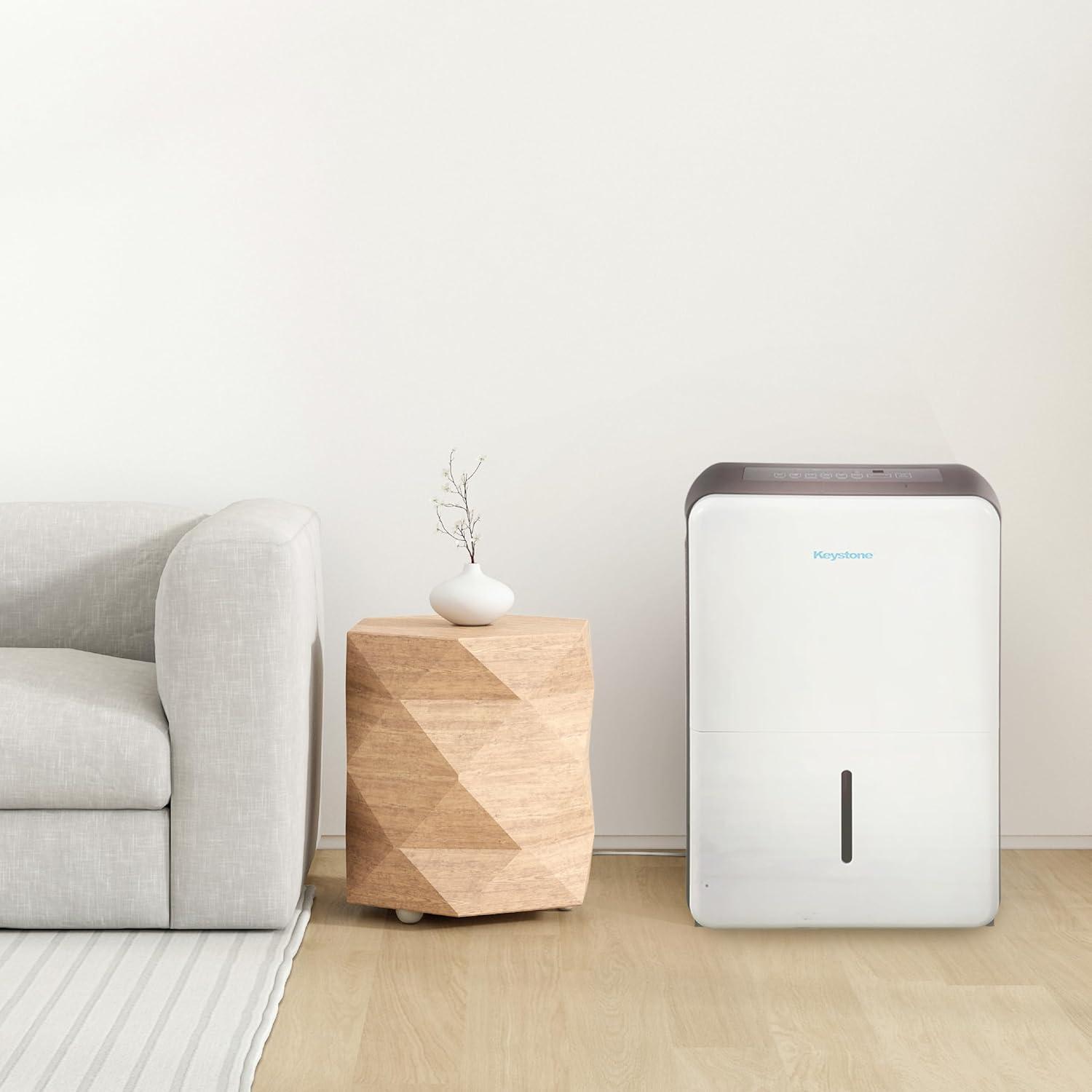 Keystone Energy Star Keystone 22 Pints Tower Dehumidifier for Rooms up to 16500 Cubic Feet