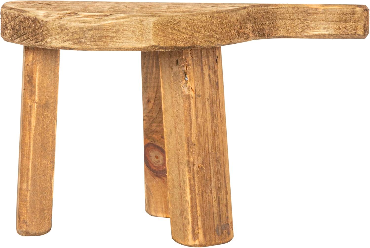 Creative Co-Op Fir Wood Pedestal