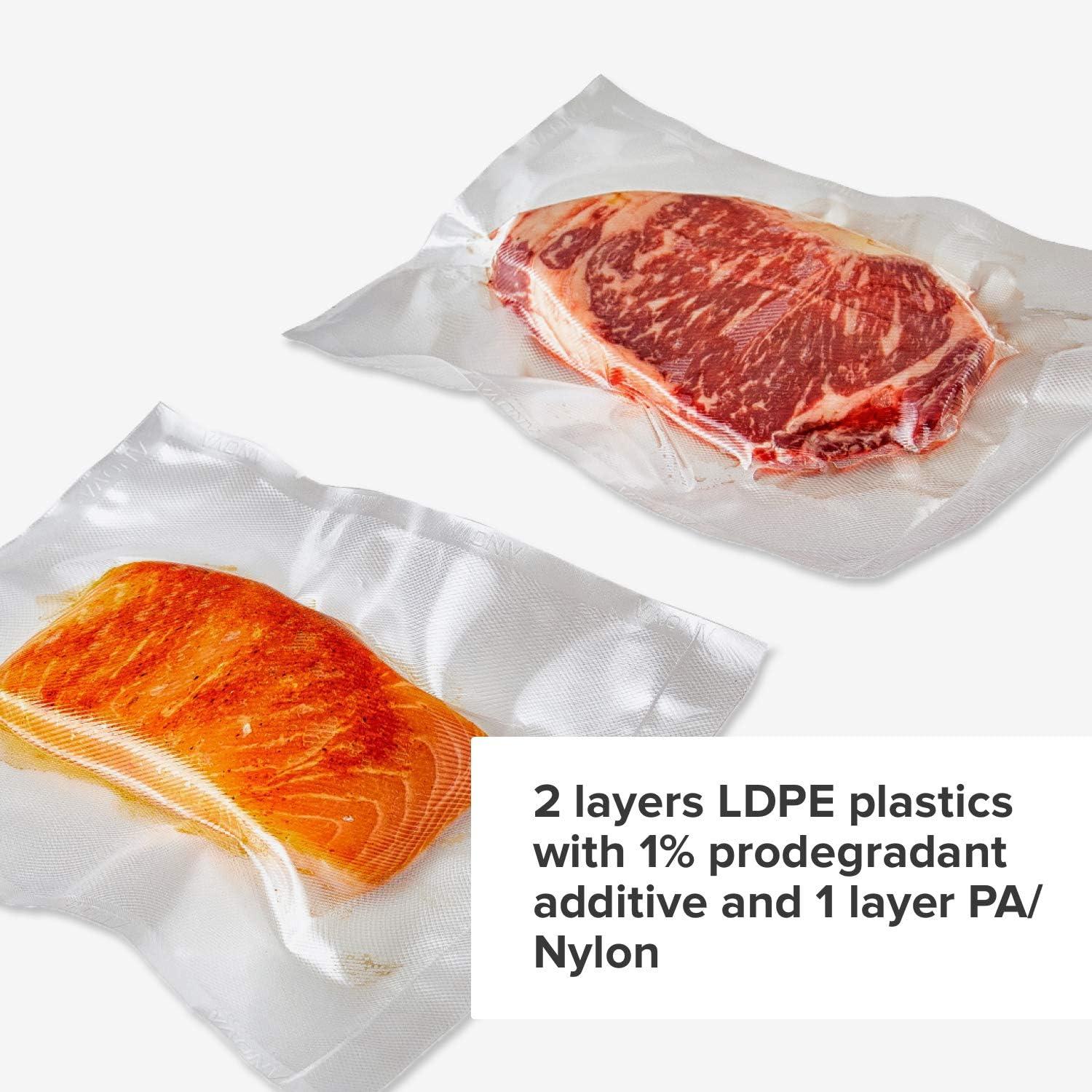 Anova Clear Precision Vacuum Sealer Bags, 50-Pack